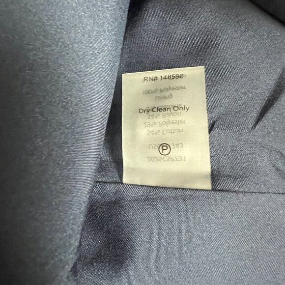 Universal Standard Blazer Jacket Womens 3XL 34 36 Percy Denim Look Stretch New - Picture 15 of 16